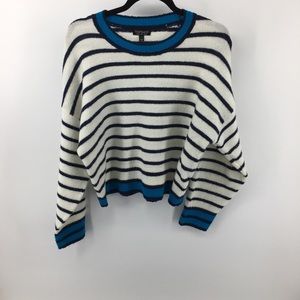 TOPSHOP Striped Lightweight Sweater